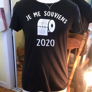 2020 QUÉBEC COVID Ironik T-SHIRT MADE IN QUÉBEC CANADA(peeling)